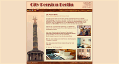 Desktop Screenshot of city-pension.de
